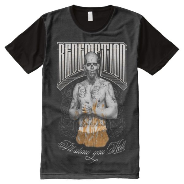 Suicide Squad | El Diablo "Redemption" Tattoo All-Over-Print T-Shirt