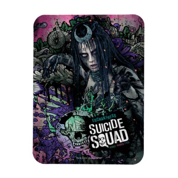 Suicide Squad | Enchantress Character Graffiti Magnet