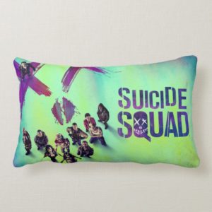 Suicide Squad | Group Poster Lumbar Pillow
