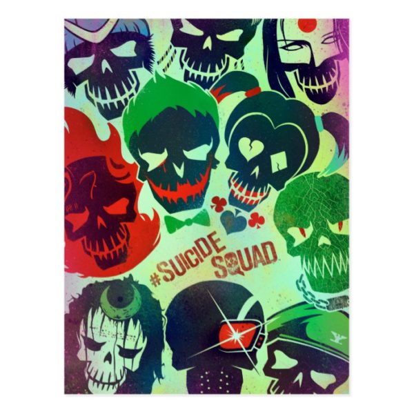 Suicide Squad | Group Toss Postcard