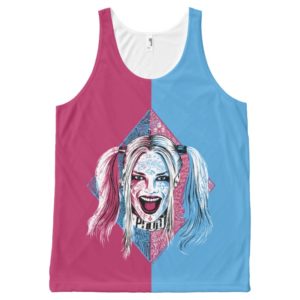 Suicide Squad | Harley Laugh 2 All-Over-Print Tank Top