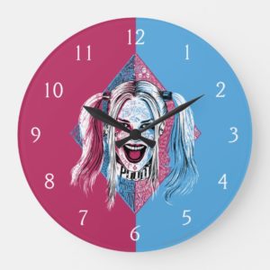 Suicide Squad | Harley Laugh Large Clock