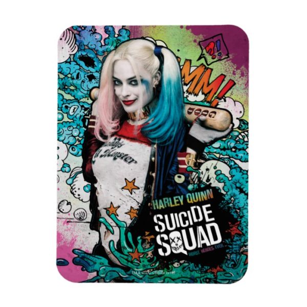 Suicide Squad | Harley Quinn Character Graffiti Magnet