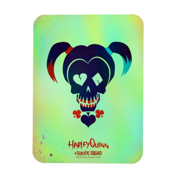 Suicide Squad | Harley Quinn Head Icon Magnet