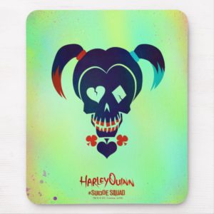 Suicide Squad | Harley Quinn Head Icon Mouse Pad