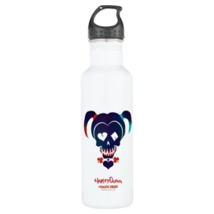 Suicide Squad | Harley Quinn Head Icon Stainless Steel Water Bottle
