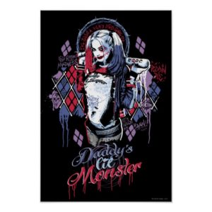 Suicide Squad | Harley Quinn Inked Graffiti Poster