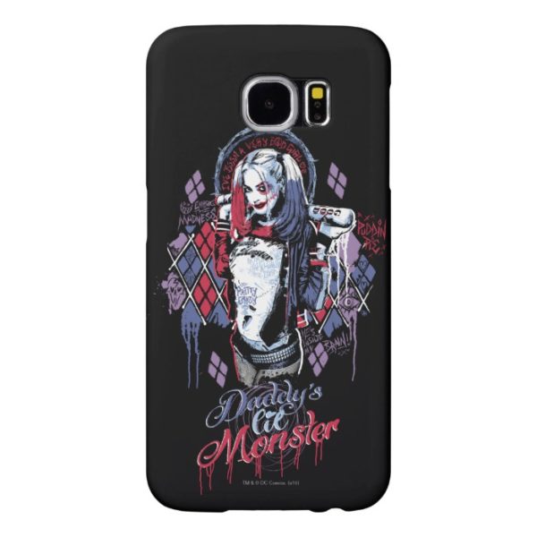 Suicide Squad | Harley Quinn Inked Graffiti Samsung Galaxy S6 Case