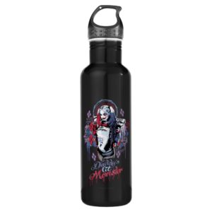 Suicide Squad | Harley Quinn Inked Graffiti Stainless Steel Water Bottle