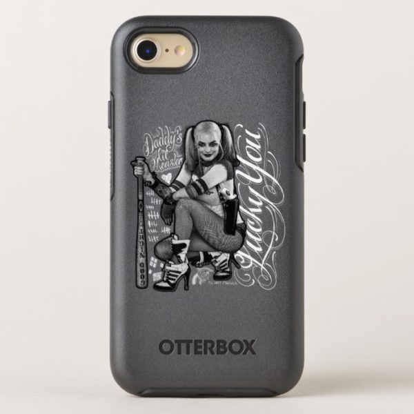 Suicide Squad | Harley Quinn Typography Photo OtterBox iPhone Case