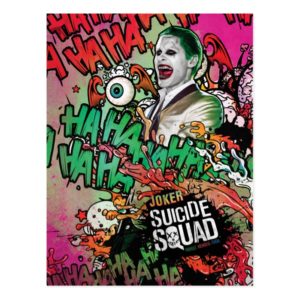 Suicide Squad | Joker Character Graffiti Postcard