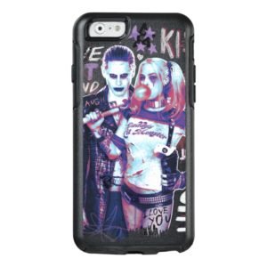 Suicide Squad | Joker & Harley Typography Photo OtterBox iPhone Case