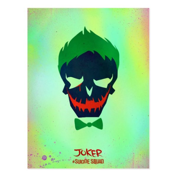 Suicide Squad | Joker Head Icon Postcard