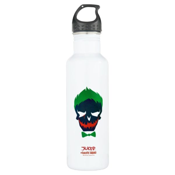 Suicide Squad | Joker Head Icon Stainless Steel Water Bottle