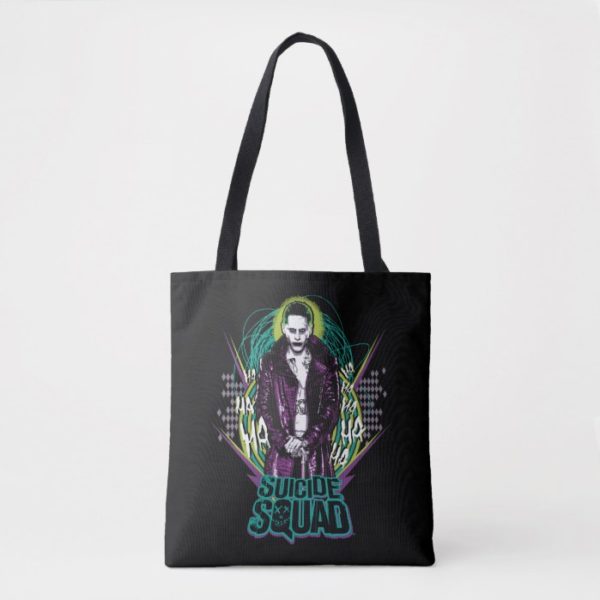 Suicide Squad | Joker Retro Rock Graphic Tote Bag