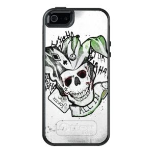 Suicide Squad | Joker Skull "All In" Tattoo Art OtterBox iPhone Case