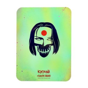 Suicide Squad | Katana Head Icon Magnet