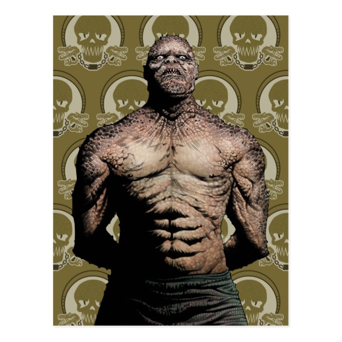 Suicide Squad | Killer Croc Comic Book Art Postcard