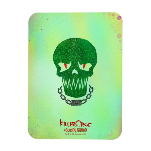 Suicide Squad | Killer Croc Head Icon Magnet