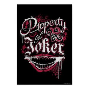 Suicide Squad | Property of Joker Poster