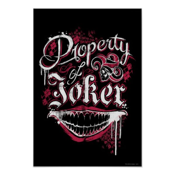 Suicide Squad | Property of Joker Poster