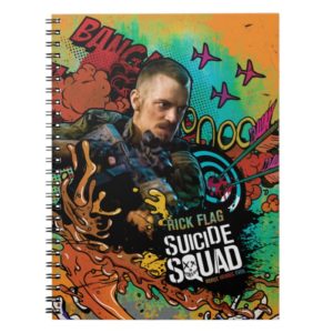 Suicide Squad | Rick Flag Character Graffiti Notebook
