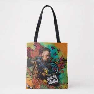 Suicide Squad | Rick Flag Character Graffiti Tote Bag