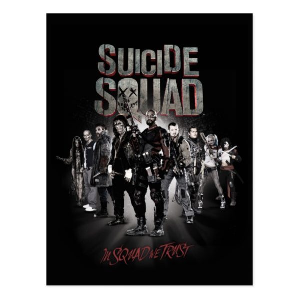 Suicide Squad |Task Force X Lineup Postcard