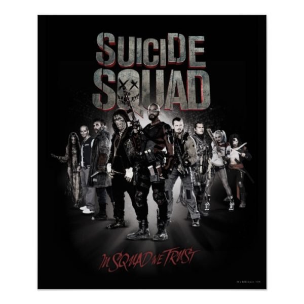 Suicide Squad |Task Force X Lineup Poster