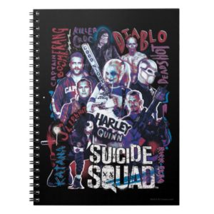 Suicide Squad | Task Force X Typography Photo Notebook