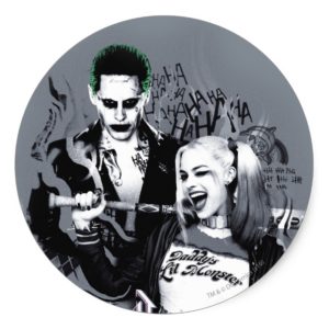 Suicide Squad | The Worst of The Worst Classic Round Sticker
