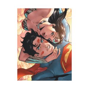 Superman/Wonder Woman Comic Cover #11 Variant Canvas Print