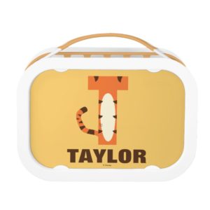 T is for Tigger | Add Your Name Lunch Box