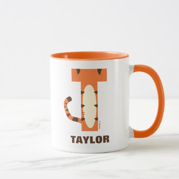 T is for Tigger | Add Your Name Mug