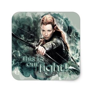 TAURIEL™ - This Is Our Fight Square Sticker