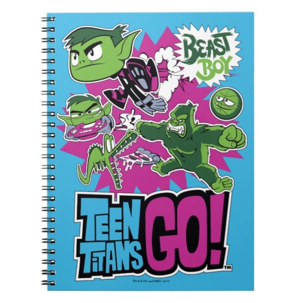 Teen Titans Go! | Beast Boy Shapeshifts Notebook
