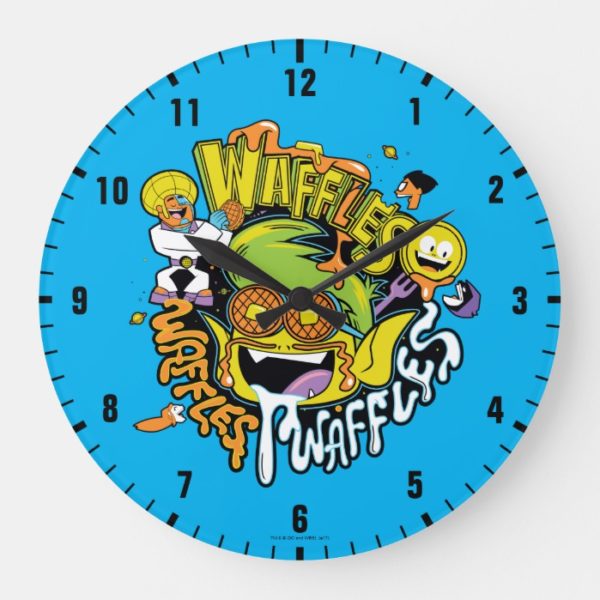 Teen Titans Go! | Beast Boy Waffles Large Clock