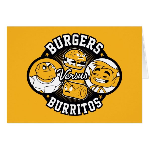 Teen Titans Go! | Burgers Versus Burritos