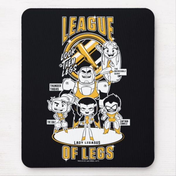 Teen Titans Go! | League of Legs Mouse Pad