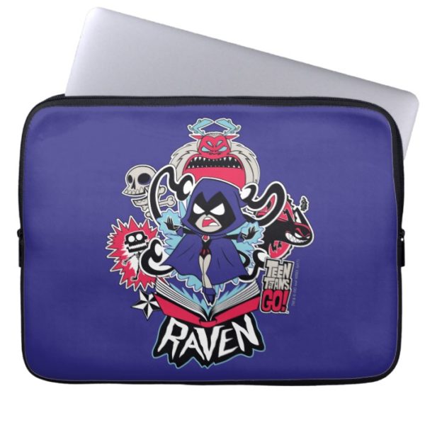 Teen Titans Go! | Raven Demonic Powers Graphic Computer Sleeve