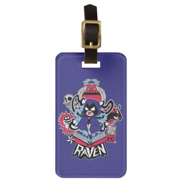 Teen Titans Go! | Raven Demonic Powers Graphic Luggage Tag