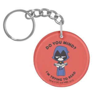 Teen Titans Go! | Raven "I'm Trying To Read" Keychain