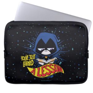 Teen Titans Go! | Raven "Learned A Lesson" Laptop Sleeve