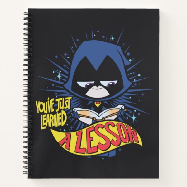 Teen Titans Go! | Raven "Learned A Lesson" Notebook