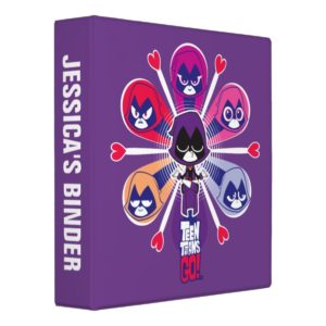 Teen Titans Go! | Raven's Emoticlones 3 Ring Binder