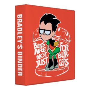 Teen Titans Go! | Robin Booty Scooty Buns Binder