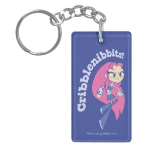 Teen Titans Go! | Starfire "Cribblenibbits!" Keychain
