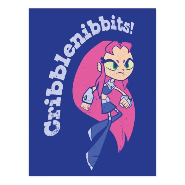 Teen Titans Go! | Starfire "Cribblenibbits!" Postcard