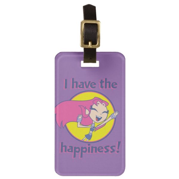 Teen Titans Go! | Starfire "I Have The Happiness" Bag Tag