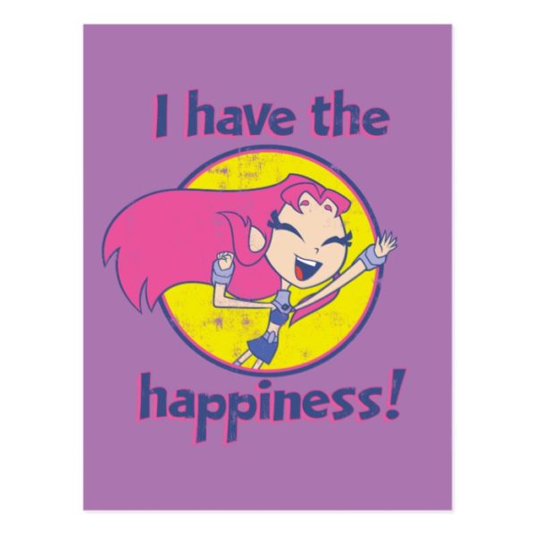 Teen Titans Go! | Starfire "I Have The Happiness" Postcard